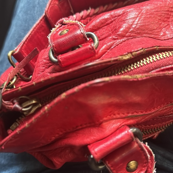 Balenciaga city bag red - Picture 5 of 10